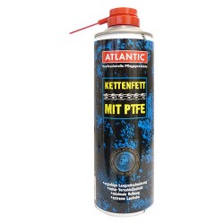 Atlantic Kettenfett mit PTFE Spraydose 500ml mit Schnorchel
