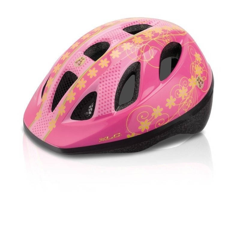 XLC Fahrrad Kinderhelm „BH-C16“ Motiv „Princess“, pink, Größe XS/S (49-54 cm)