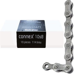 Connex Kette 10fach 10s8 114Gl. Werkstatt Nickel
